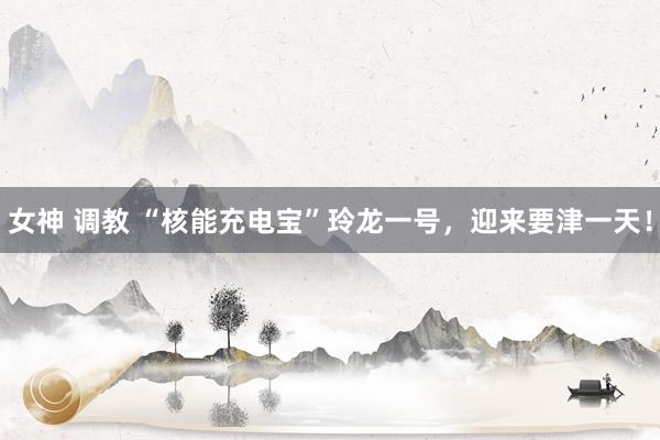 女神 调教 “核能充电宝”玲龙一号，迎来要津一天！
