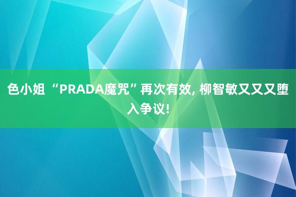 色小姐 “PRADA魔咒”再次有效, 柳智敏又又又堕入争议!